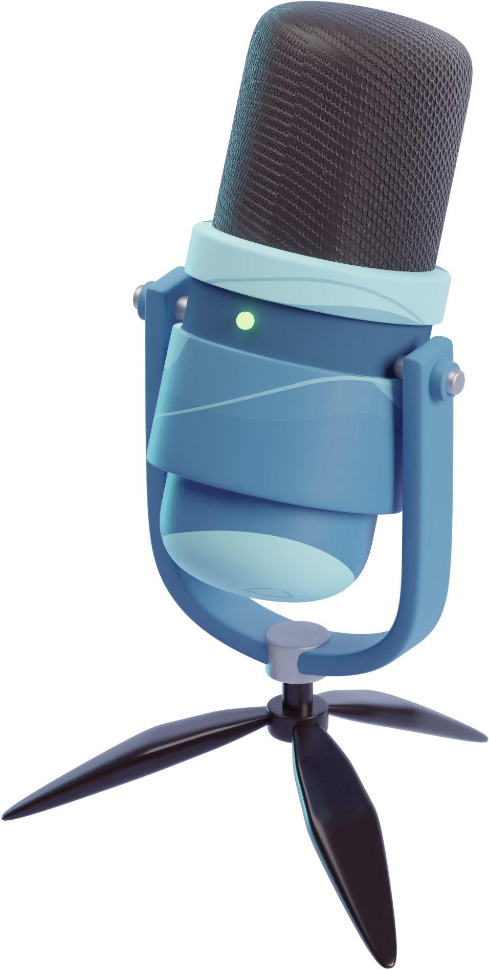 Illustration of a microphone