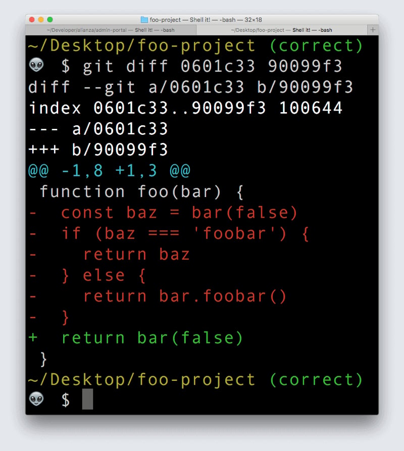 git diff contains the knowledge we_seek
