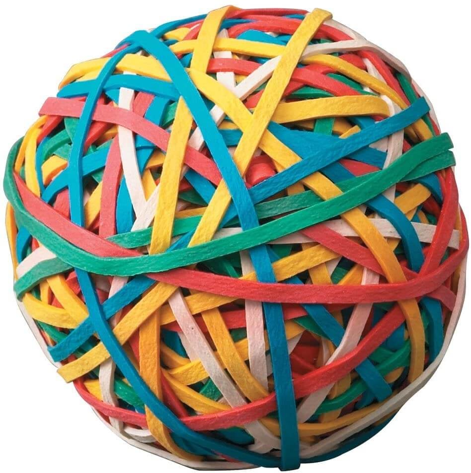 Ball of Rubber bands