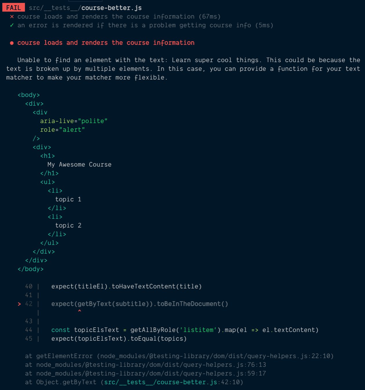 Syntax Highlighted Error Output